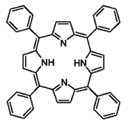 formule de la tétraphénylporphyrine