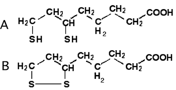 formule chimique de l'acide lipoïque