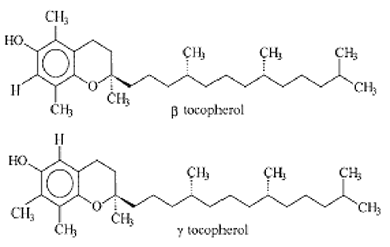 isomeres du tocopherol