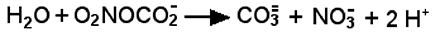 decroissance du nitrocarbonate